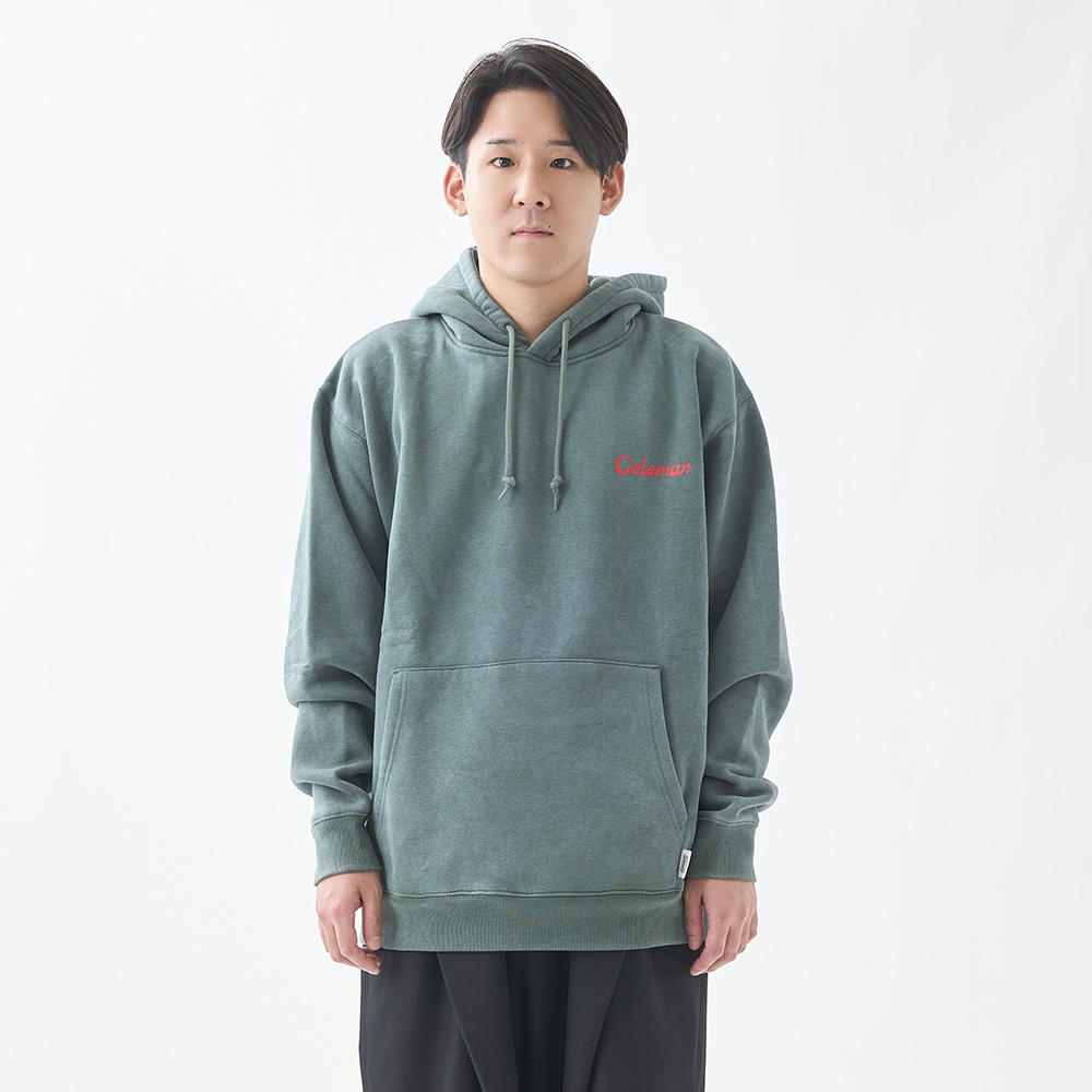 フーディー コラージュ（グリーン）